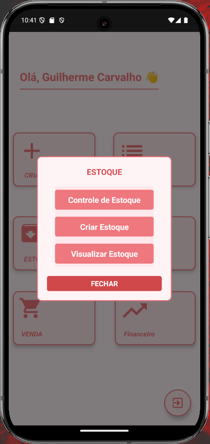 Modal Estoque
